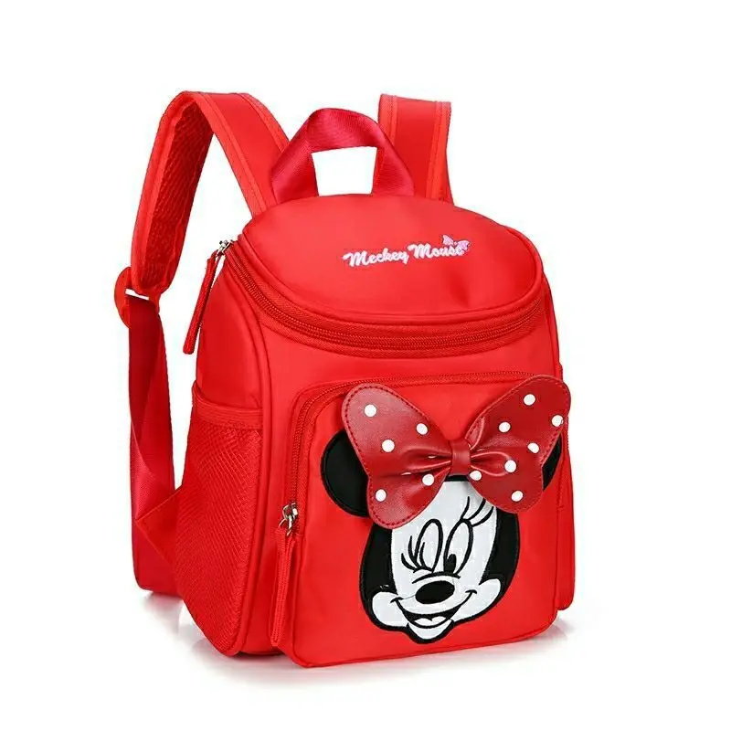 Color: SKY BLUE - Disney New girls frozen elsa anna princess Plush Backpacks kids School Bag Breathable kindergarten backpack