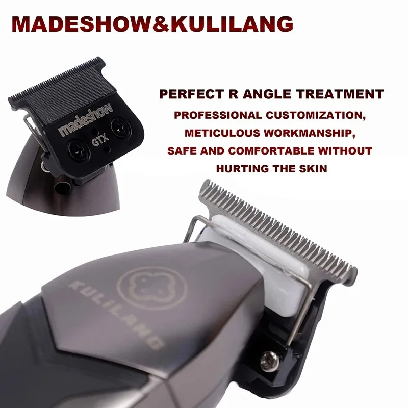 Madeshow KULILANG M6 M11 R55 Ultra Thin Original Blade Professional Hair Trimmer 0mm Cutter Head Clipper Replacement Accessories