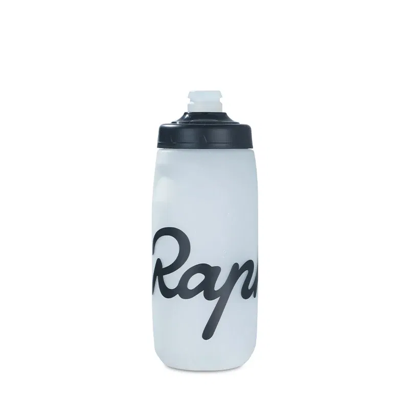 Color: WHITE - Rapha Cycling Water Bottle 620/750ml Ultra light Leak-proof squeezable Taste-free Camping Hiking Sports Bicycle Kettle