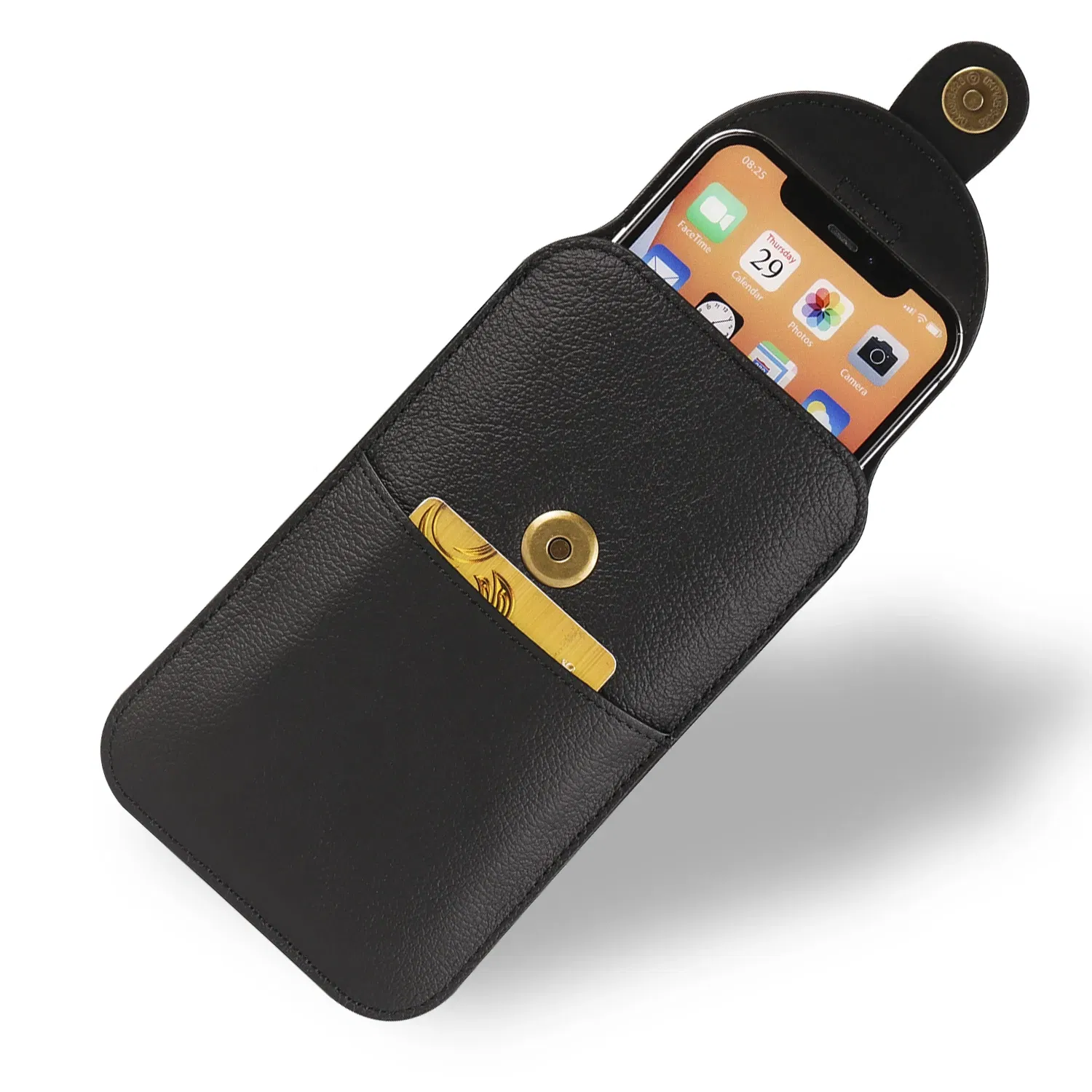Color: black, Ships From: CHINA, Material: POLYESTER - Leather Phone Belt Clip Case Men Waist Bag For Samsung Galaxy S25 S24 Ultra S23 S22 Plus S21 FE A15 A25 A35 A55 5G Holster Pouch