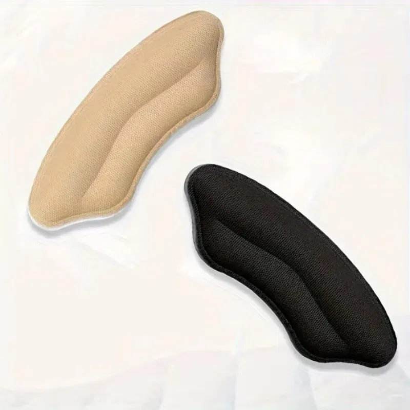Color: Gold - 8-Pack Heel Pads for Too Big Shoes, Self-Adhesive Heel Protectors Inserts Improve Shoe Fit Prevent Slippage
