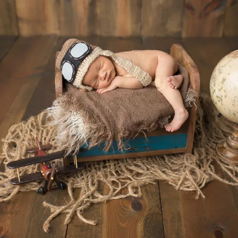 Color: WHITE - Newborn Photography Prop Chunky Burlap Layer Net Hessian Jute Backdrop Blanket Photography Baby Props Photo Props Studio Accesso