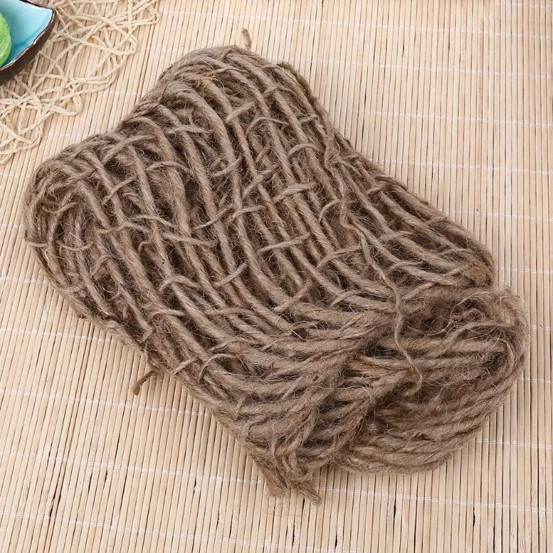 Color: WHITE - Newborn Photography Prop Chunky Burlap Layer Net Hessian Jute Backdrop Blanket Photography Baby Props Photo Props Studio Accesso