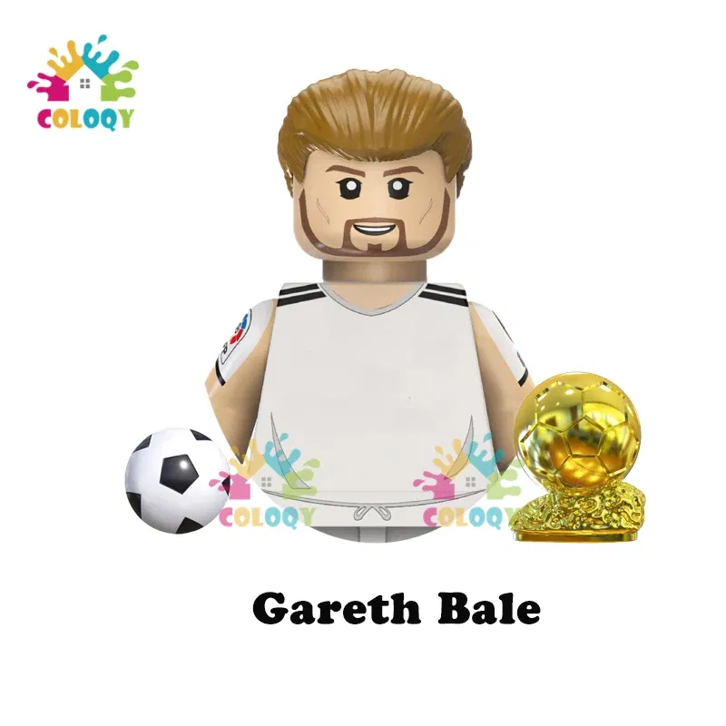 Color: Medium Dark Flesh, Ships From: CHINA - Kids Toys World Famous Football Stars Building Blocks Sport Player Mini Action Figures Golden Cup Toys For Boys Christmas Gifts