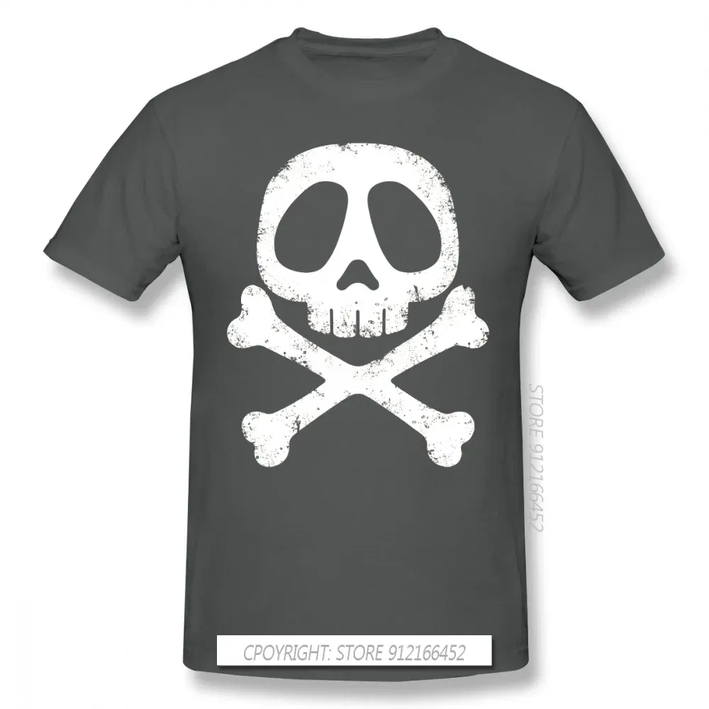 Color: WHITE, Size: S - Cool Black TShirt Space Pirate Captain Harlock Arcadia Kei Yuki Anime Homme T-Shirts Tee Pure Cotton Oversize Short Sleeve