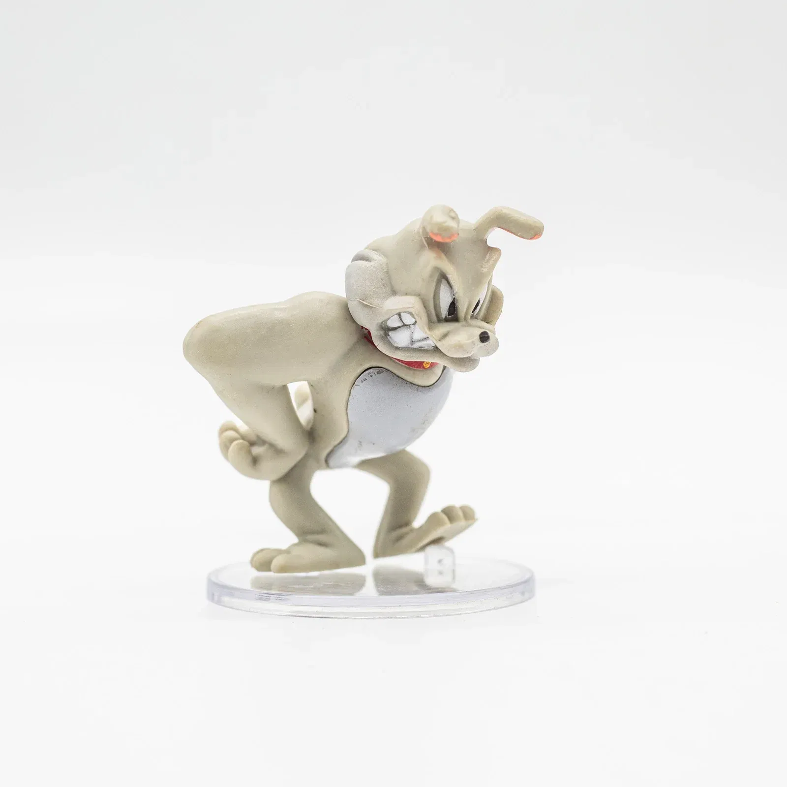 Color: Beige - Action Figure Anime Mini Doll Cute Spike Dog Toms Cat Jerry Mouse Funny Cartoon Figurine Table Ornaments Kids Birthday Gifts