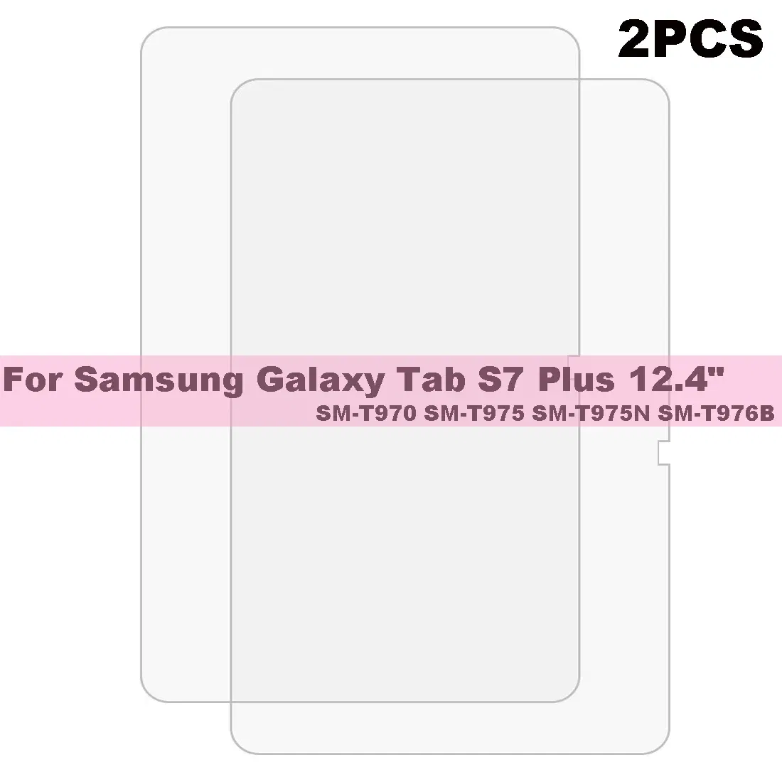 Color: SKY BLUE - 2PCS Screen Protector Tempered Glass For Samsung Galaxy Tab A7 T220 T500 A8 X200 A9 S6 S7 T870 S8 X700 S9 Lite FE Plus Gen Film