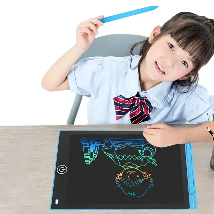 Color: Pink - 12 Inch LCD Writing Tablet Drawing Board Graffiti Sketchpad Mgaic Erasable Handwriting Pad Toys for Kids Boys Gifts