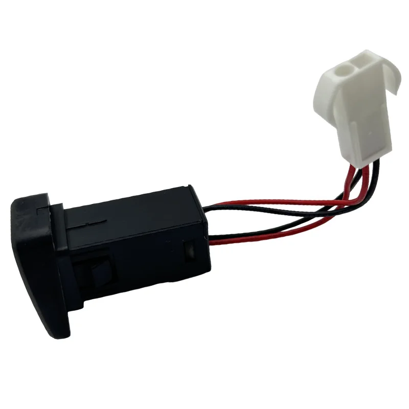 USB QC3.0 Mobile Phone Quick Car Charger Smartphone Charging Adapter for Toyota WILDLANDER Rav4 2020 2021 2022 2023