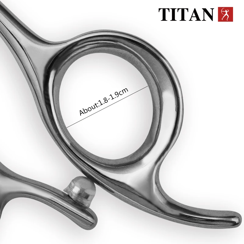 Color: Red - TITAN professional barber scissors 6inch cutting hair thinning set shear JP ATS314 stainless steel
