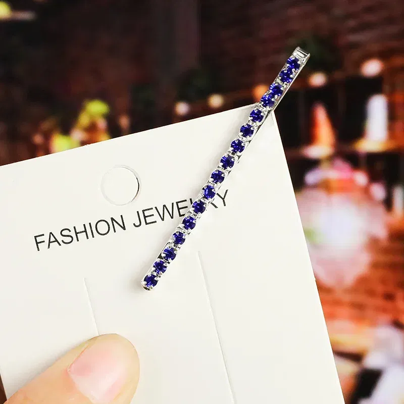 Color: Milky White, Ships From: CHINA - 2020 New Elegant Rhinestone Hairpins Women Girls Hair Clips Pin Accessories Hair Ornaments Hairclip Hairgrip Barrettes Headdress