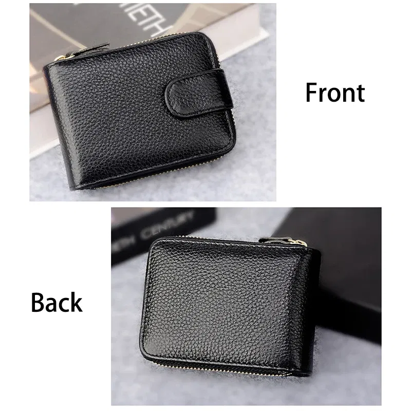 Color: Red, Ships From: CHINA - Genuine Leather Driver's License ID Card Holder Wallet Male and Female Credit Card Bag Large Capacity Card Case ID Bag