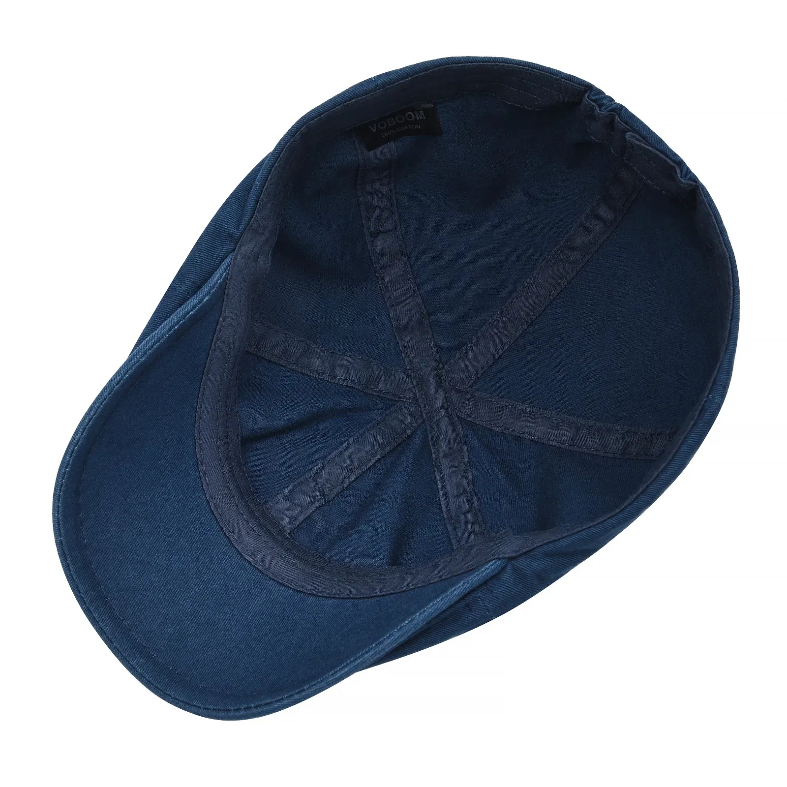 Color: army green, Hat Size: One Size - VOBOOM Classic Cotton Flat Cap Ivy Caps Men Women Newsboy Cabbie Driver Hat Season Flat CapSolid Color Casual Camouflage Beret