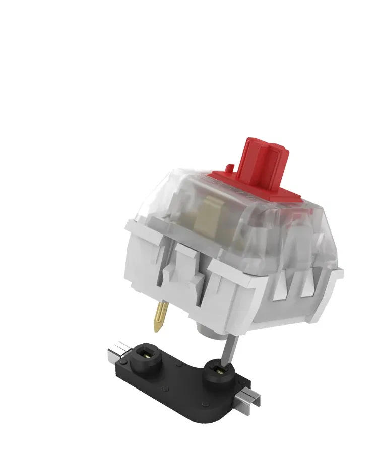 Color: BROWN - Wholesales Kailh Hot-swappable PCB Socket Sip socket Hot Plug CPG151101S11 For Mechanical Keyboard DIY