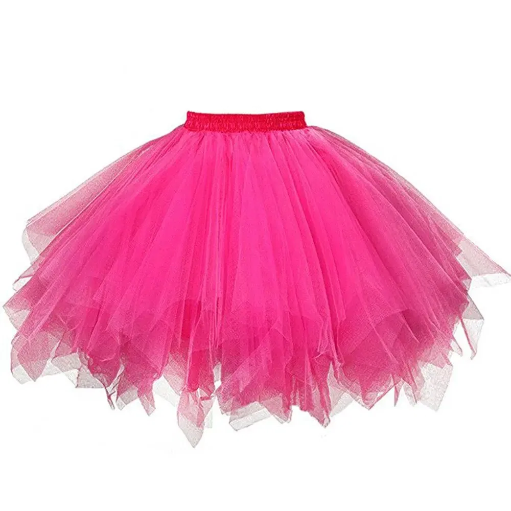Color: black, Size: S - Fashion New Women's Tutu Skirt Rockabilly Petticoat for Carnival Costumes Tutu Underskirt Adul tDance Skirt Ballet Skirt Cosplay