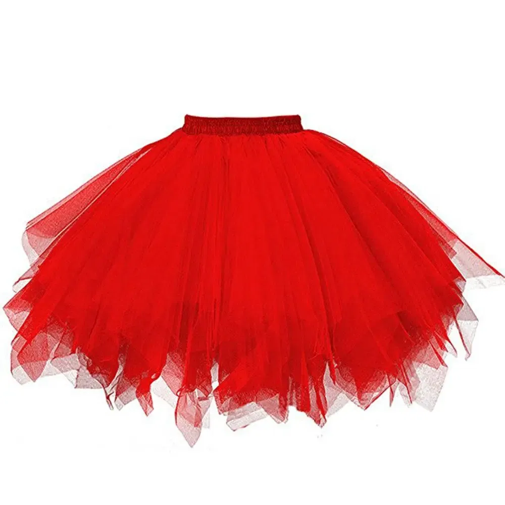 Color: black, Size: S - Fashion New Women's Tutu Skirt Rockabilly Petticoat for Carnival Costumes Tutu Underskirt Adul tDance Skirt Ballet Skirt Cosplay