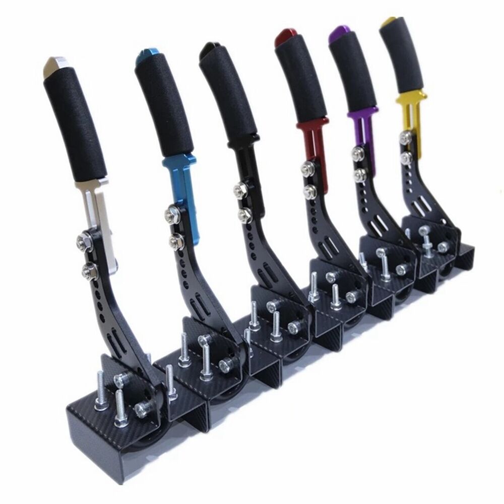 Color: Gold - 6 Colors Aluminum Drift Handbrake Extension Extender Lever Universal Fit For Most Car