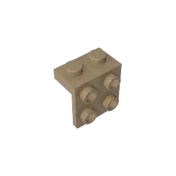 Color: green - MOC PARTS GDS-641 ANGLE PLATE 1X2 / 2X2 compatible with lego 44728 21712 92411 children's toys Assembles Building Blocks