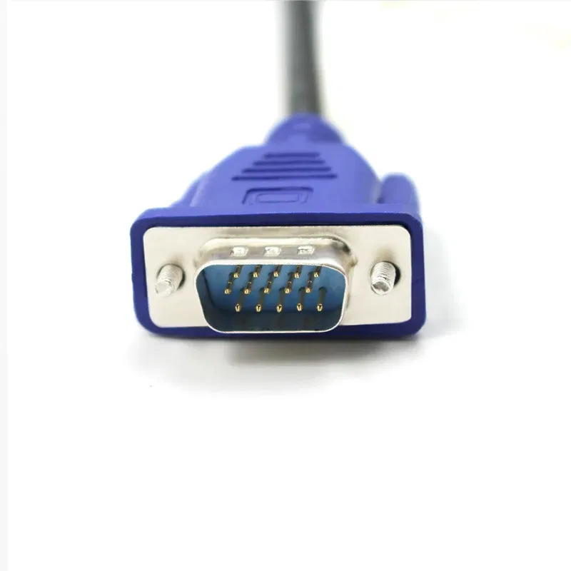 1.5m VGA Extension Cable HD 15 Pin Male to Male VGA Cables Cord Wire Line Copper Core for PC
