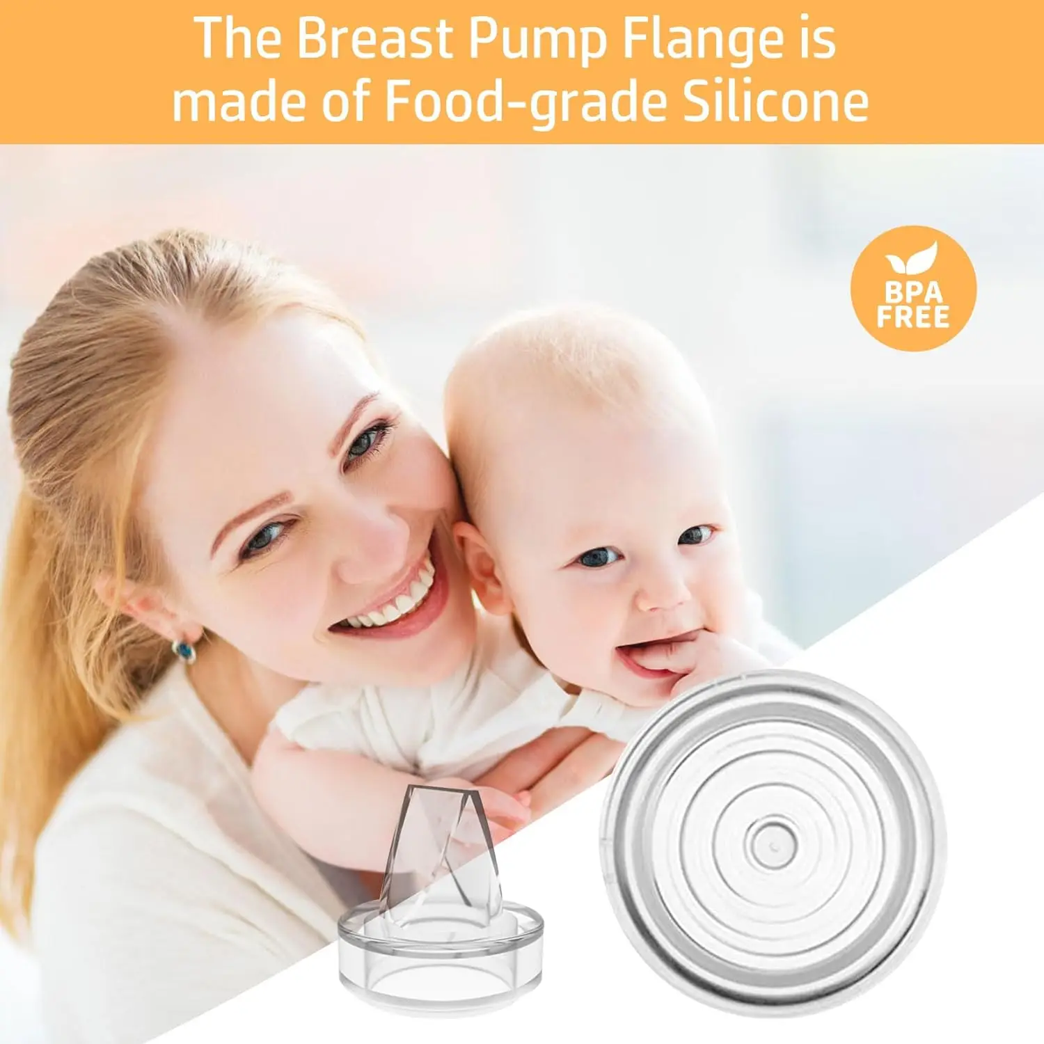 Color: black - Silicone Duckbill Valve and Silicone Diaphragm, Compatible with S12Pro/S9Pro/S12/S9 Wearable Breastpump Parts Replace