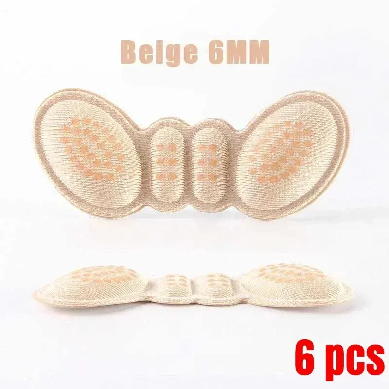 Color: Pink, Ships From: CHINA - 2/4/6PCS Women Insoles Shoes High Heel Pad Adjust Size Adhesive Heels Pads Liner Grips Protector Sticker Pain Relief Foot Care