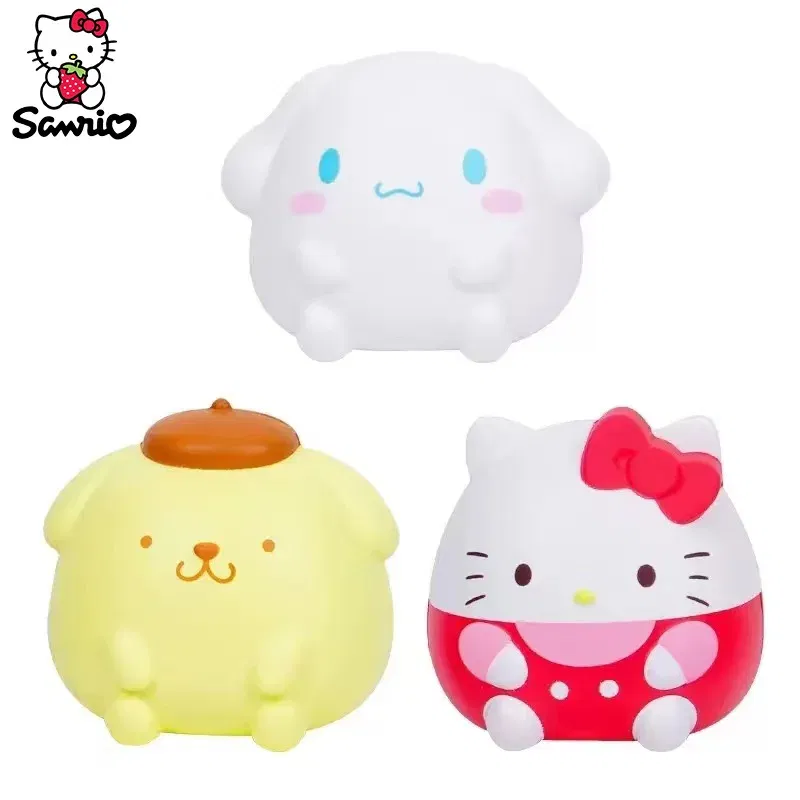 Color: Brown - Anime Cinnamoroll Kawaii Sanrio Kuromi Melody Decompression Stress Relief Squishy Hello Kitty Kid Hand Pinch Toy Healing Gift