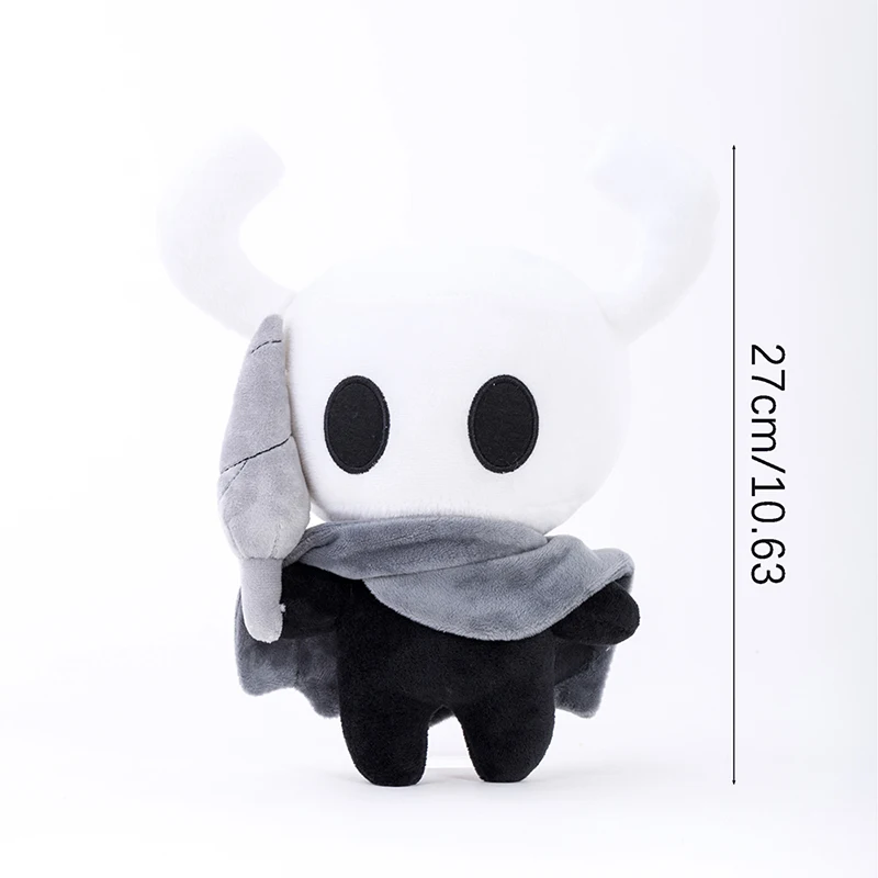 Color: WHITE - Hollow Knight Plush Toys Game Hollow Knight Stuffed Animal Plush Dolls Kids Toys Birthday Holiday Gifts for Boys