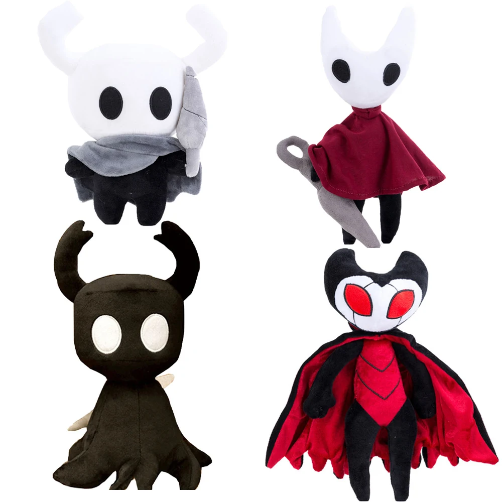 Color: WHITE - Hollow Knight Plush Toys Game Hollow Knight Stuffed Animal Plush Dolls Kids Toys Birthday Holiday Gifts for Boys
