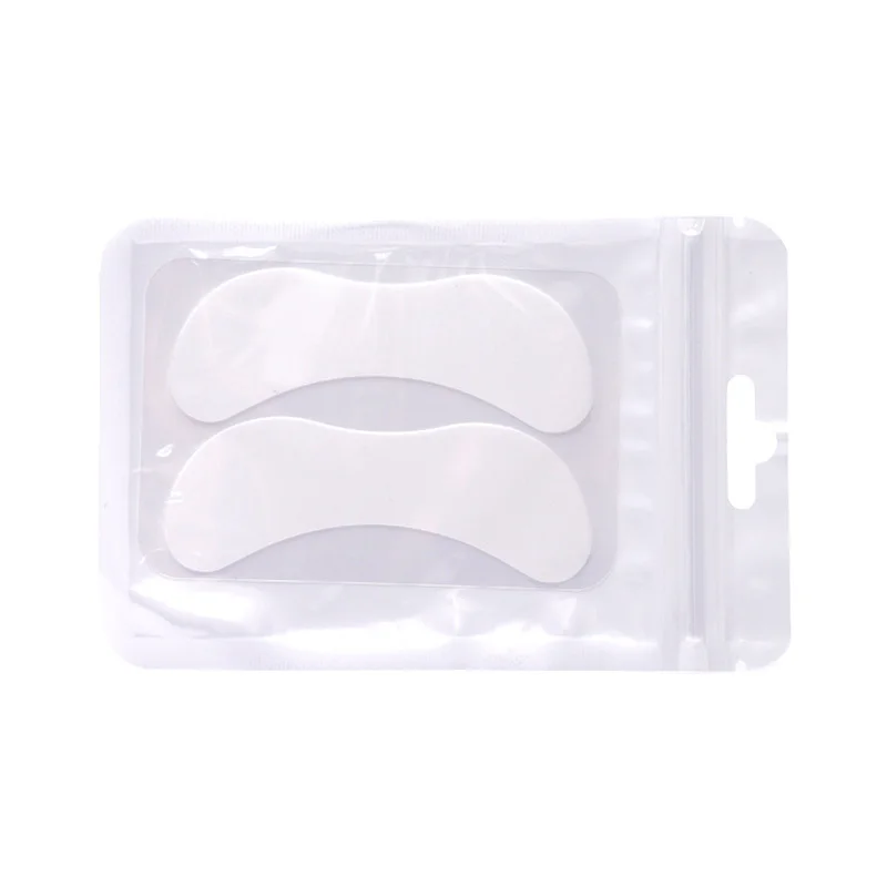 Color: Silver, Ships From: CHINA - 2Pcs Hot Eyelash Patches Competitor Eyelash Pads Multi-Color Eyelash Patches Silicone Eye Patches Universal Grafted Eyelash Pads