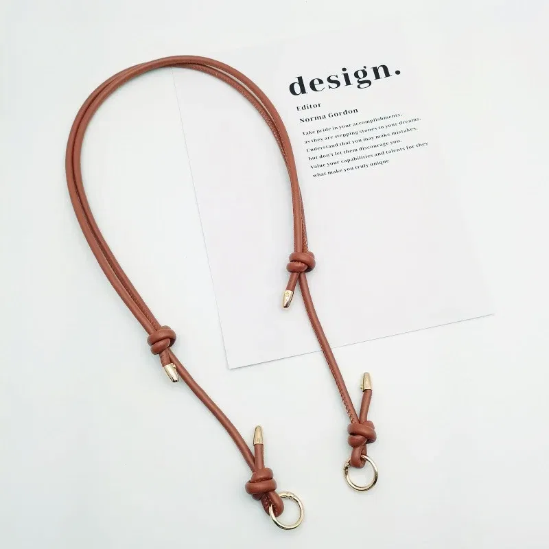 Color: green - Long Leather Shoulder Strap Crossbody Bag Adjustable Replacement Belt Handbag Strap Accessories DIY Bag Belt For Handbags