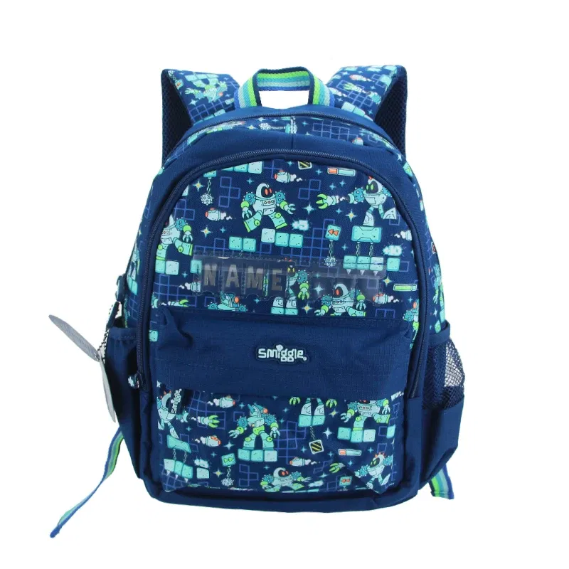 Color: Brown - Australia smiggle original children's schoolbag girls Gabby shoulder backpack Kawaii 3-7 year modeling bags 14 inch