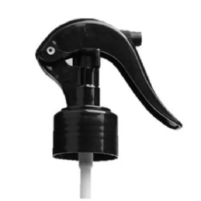 Color: black, Specifications: 40ml - Plastic 24-410 28-410 mini trigger sprayer with 6.3 inch dip tube with lock button