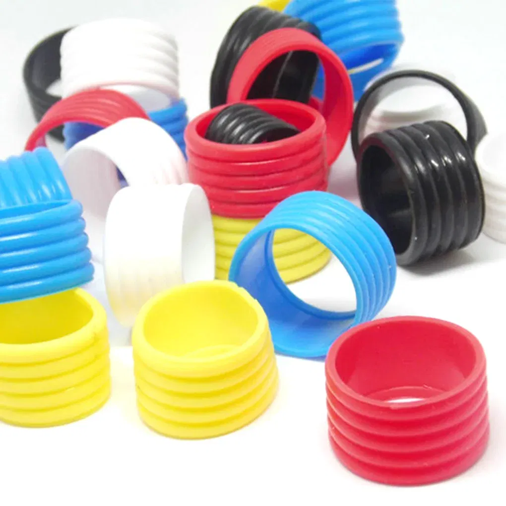Color: silver, Ships From: CHINA - 2 Pieces Tennis Racket Grip Rubber Ring Badminton Bat Overgrip Fix Flexible Bands Finishing Protector Outdoor Sports Red