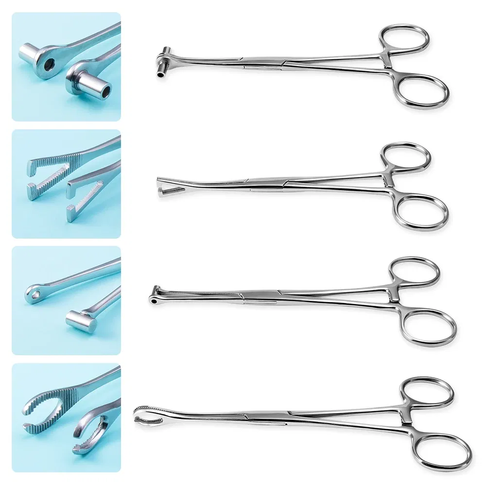 Metal color: Antique Silver Plated - Surgical Steel Pliers Body Piercing Tool Forceps Needle Pipe Clamp Tweezers Open Close CBR Ring Plier Ear Belly Nose Pierc Tools