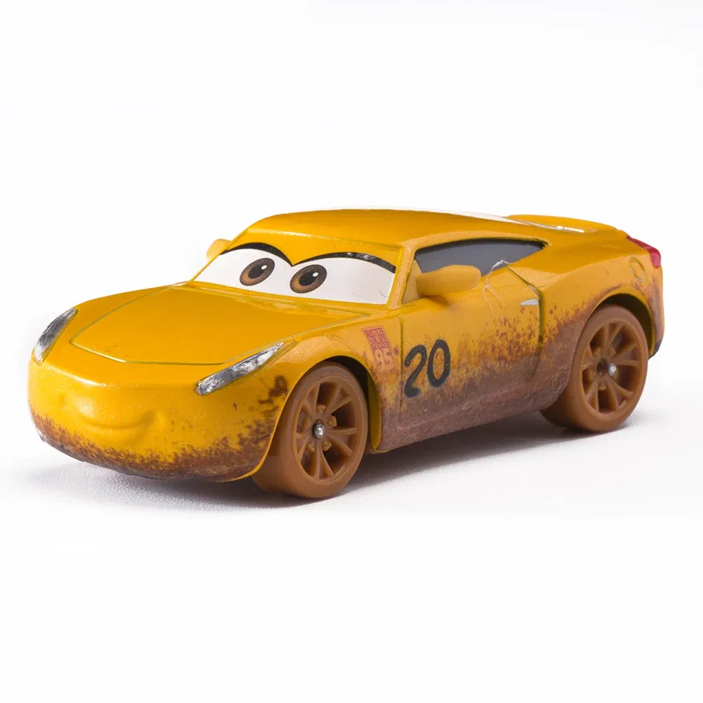 Color: army green - Pixar Cars 3 Temperature-variable Model Disney Lightning Mcqueen Racing Family Mack Uncle Car Toy Boy Girl Children Toys Gift