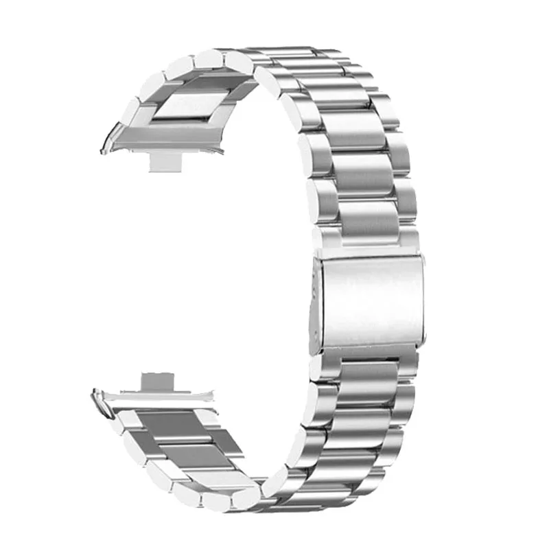 Color: Sand Pink, Size: XS - Bracelet For Xiaomi Redmi Watch 4 Strap Stainless Steel Watchband Xiaomi Mi Band 8 Pro Bracelet Xiaomi Redmi Smart Watch 4 Strap