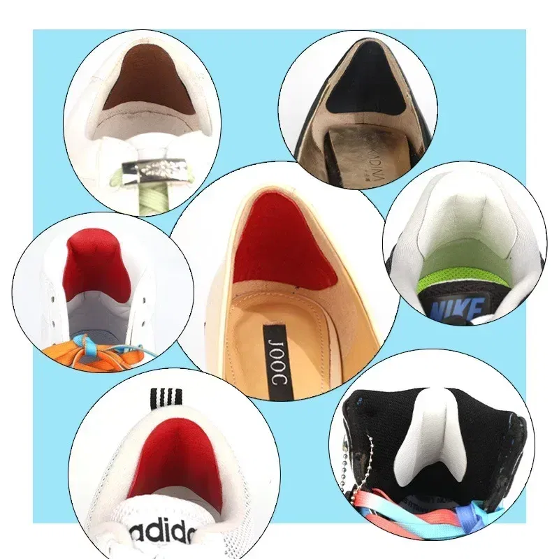 Color: Gold, Ships From: CHINA - 4Pcs Sports Shoes Patches Insoles Sneakers Men Heel Repair Subsidy Women for Anti-Wear Shoes Heels Sticker Foot Care Pad Inserts