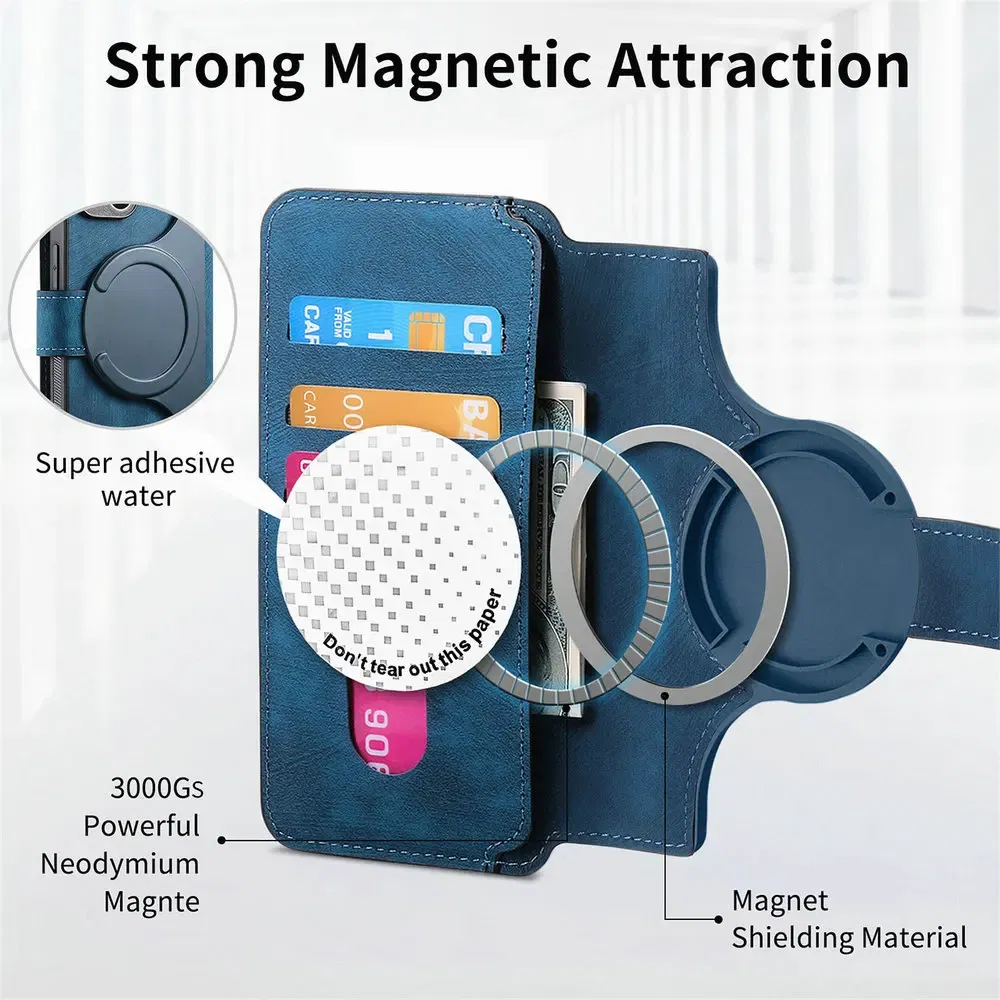 Color: black, Material: Plastic - For Motorola Edge 50 Neo 60 Fusion 5G Luxury Case Leather Wallet Card Capa Moto Edge 60 Pro Case Edge50 S50 60s Pro Magnet Cover