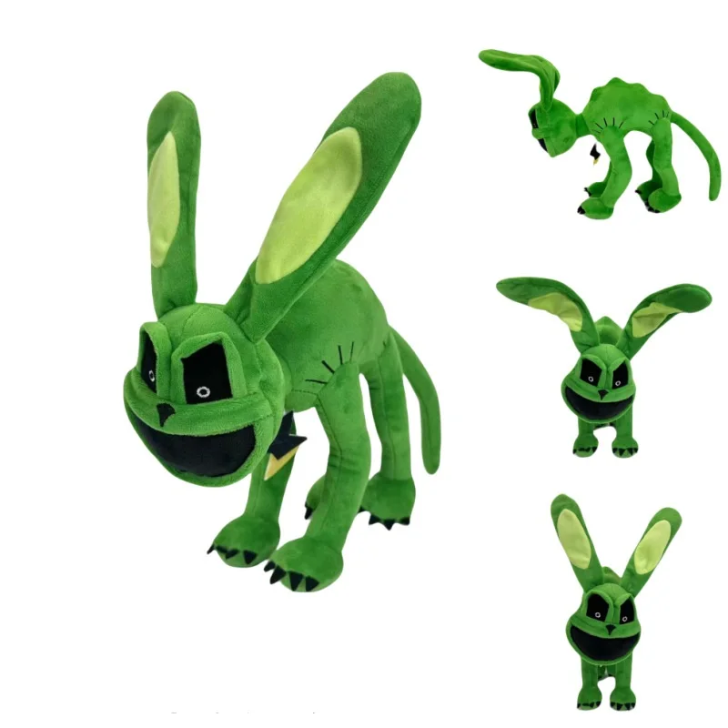 Color: Green - 32cm Smiling Critters Plush Toy Smiling Critters Cat Nap Catnat Accion Plush Soft Stuffed Animals Toys Doll Birthday Xmas Gifts
