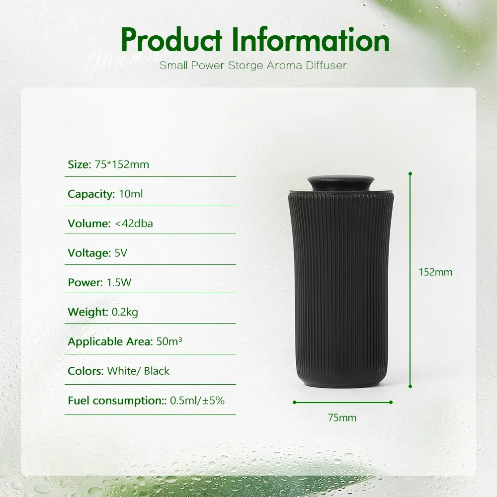 Color: WHITE, Ships From: CHINA - Namste Home Aroma Diffuser Flavoring for Cars Air Freshener Room Fragrance Perfume Essential Oils Diffuser Office Fragrance