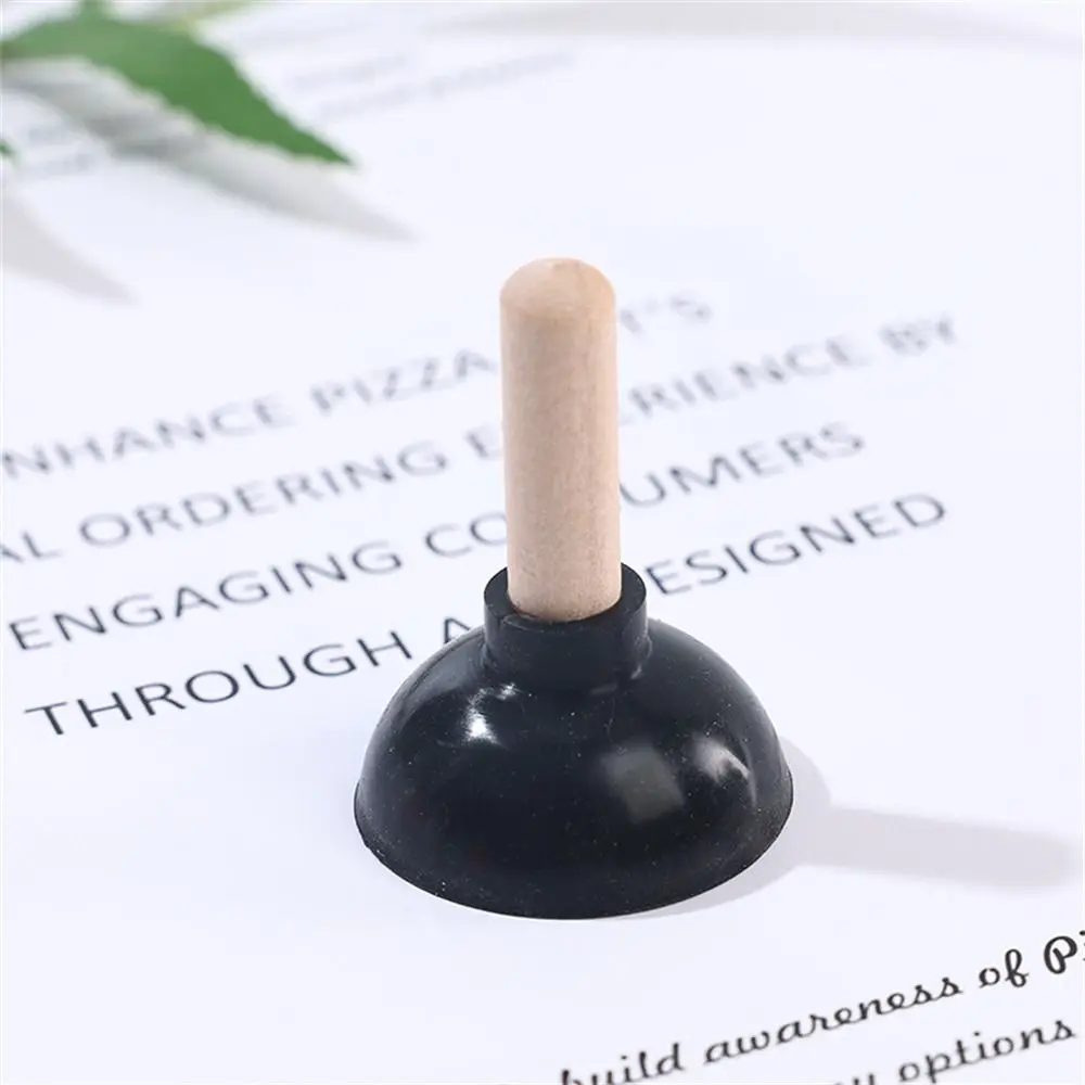 Color: Pink - Mini Colorful Toilet Shape Plunger Phone Holder Sucker Stand Tiny Plunger Magic Tricks Inspired Looking For Card Professional