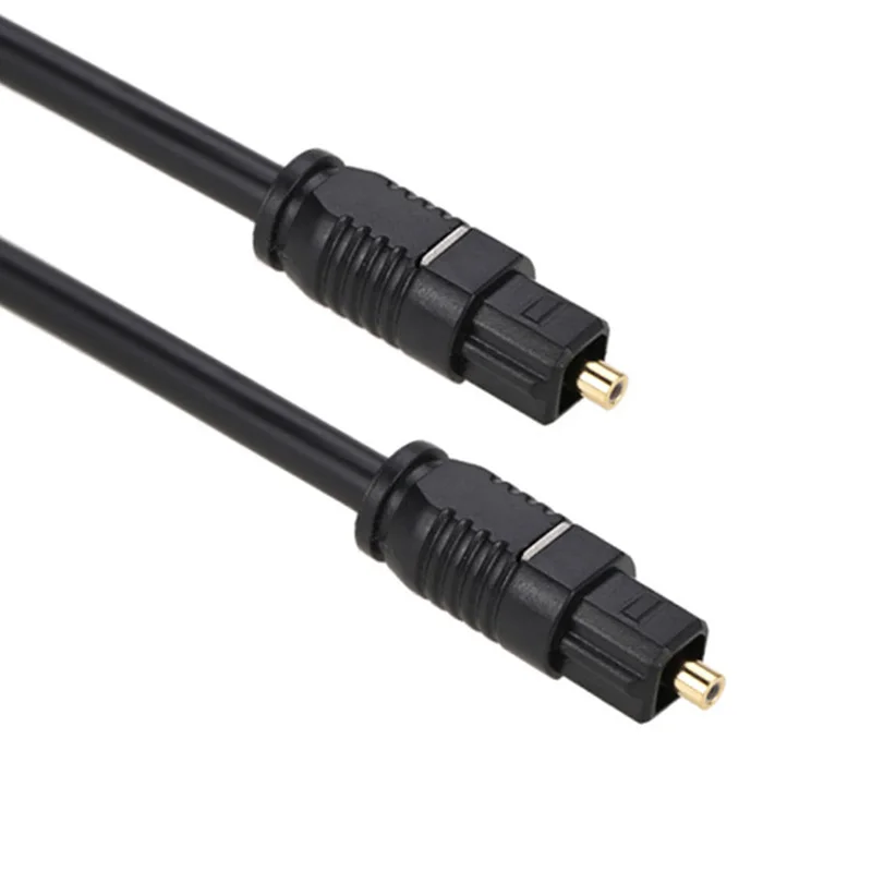 Length: 3m - Digital Fiber Optical Optic Audio Cable SPDIF MD DVD TosLink Gold Plated Lead Cord Connect to DVD CD 1/2/3/5/8/10/15/20/30m