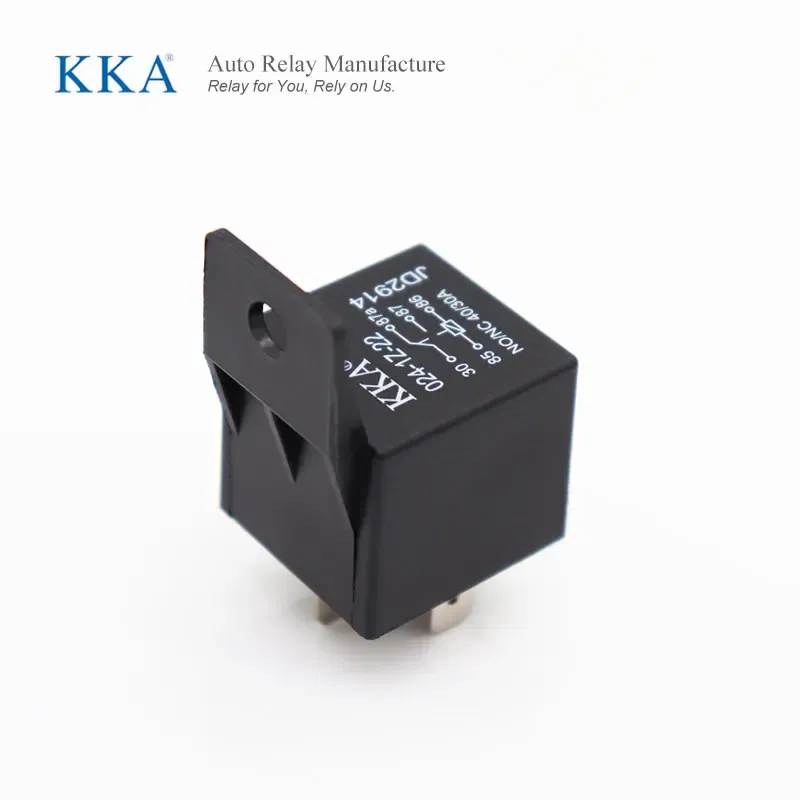 Color: WHITE - [25pcs/Box] DC 12V-24v 4 Pin Automotive Car Auto Relay High-quality auto Relay with PA66 bracket