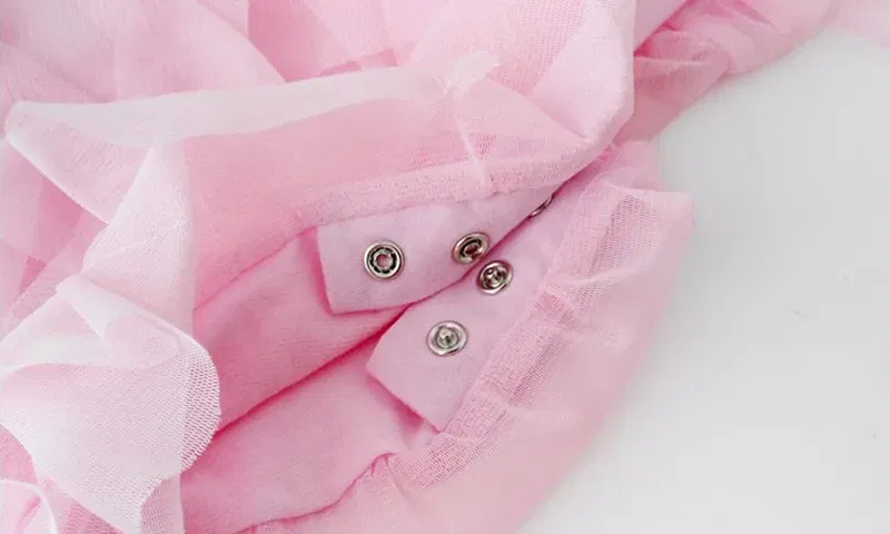 Color: Pink, Kid Size: 18M - Summer Sleeveless Girls Chiffon Dress Flowers Kids Girl Birthday Party Dresses Baby Clothes Vestidos