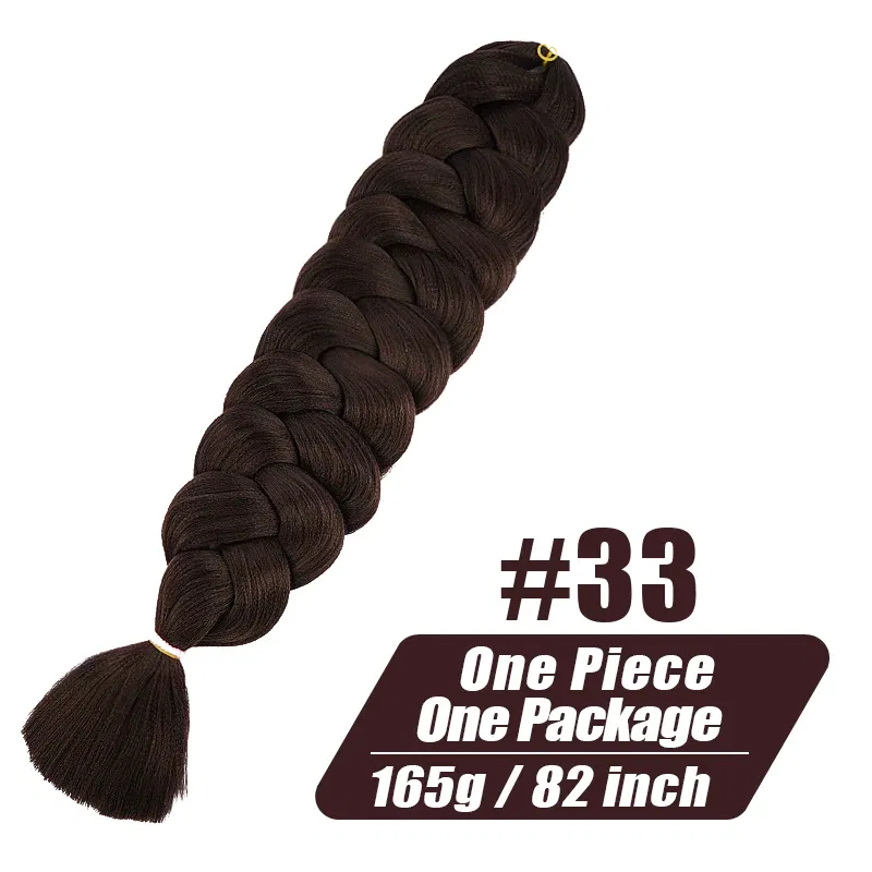 Color: T1B/4/30, Stretched Length: 32inches, Ships From: CHINA, Bulk Buy: 3Pcs/Lot - Synthetic Braiding Hair Wholesale 82Inch 165g Ombre Braiding Hair Packs Jumbo Braid Hair For Women DIY Hairstyle Blue Grey