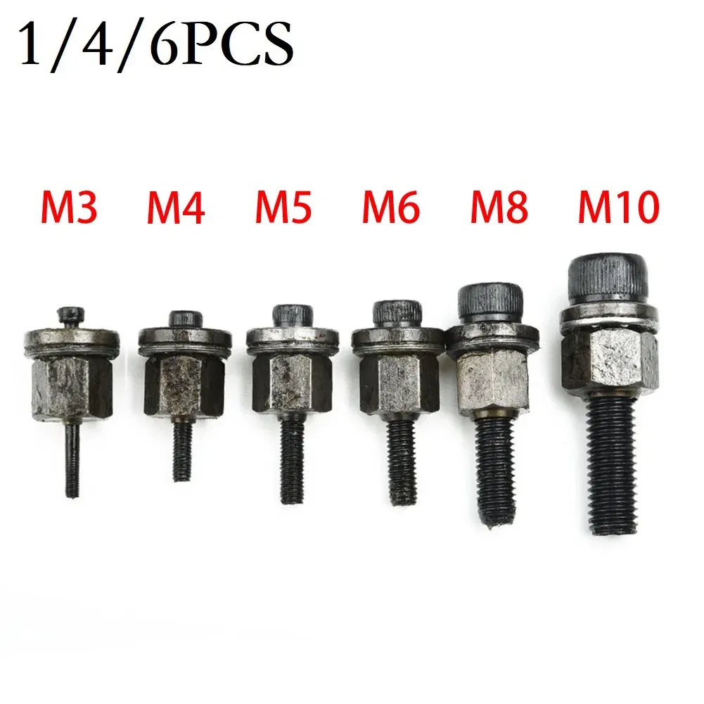 Color: Gold, Ships From: CHINA - Hand Rivet Nut Head Tool Head Set For Rivet Nut Tool M3 M5 M6 M8 M10 Manual Riveter Threaded Riveter Nut Riveter Tool Tip