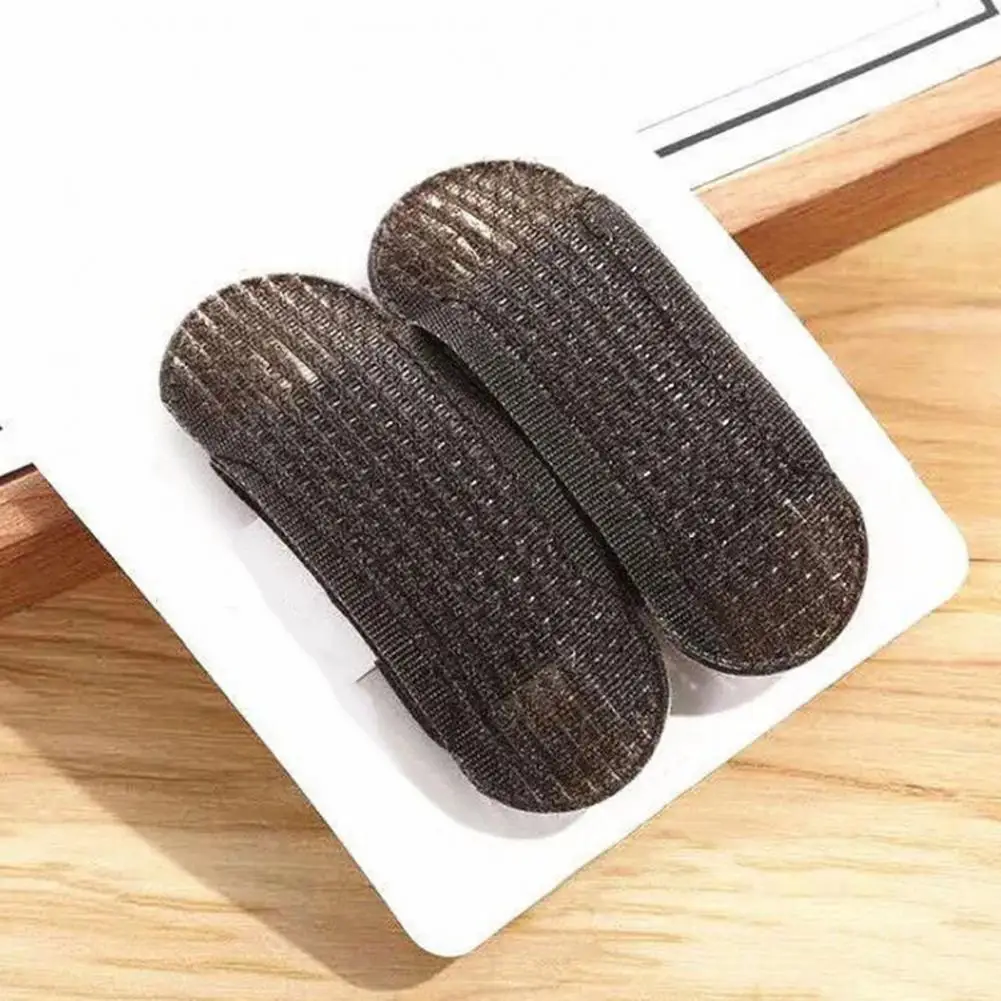 Color: black, Size: XXL - 4 Pcs Hair Volumizing Clips Good Fluffy Breathable Increase Hair Volume Invisible DIY Puffy Hair Non-electric Daily Styling Tool