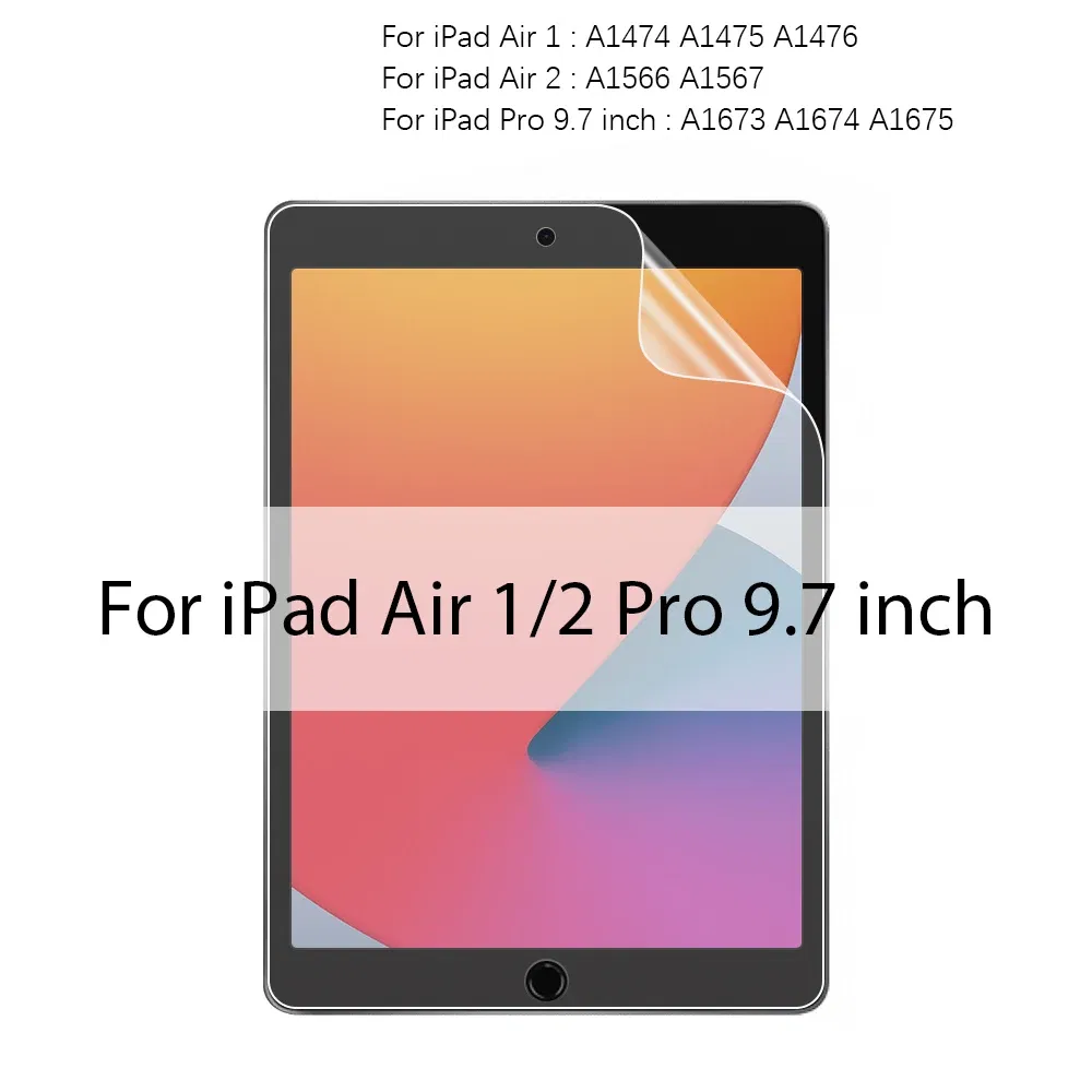 Color: green - Like Paper Film Screen Protector For iPad Air 13 11 5 4 3 M2 M4 2024 Pro 12.9 12 9 10th 9th 8th 7th Generation Mini 6 Matte Film
