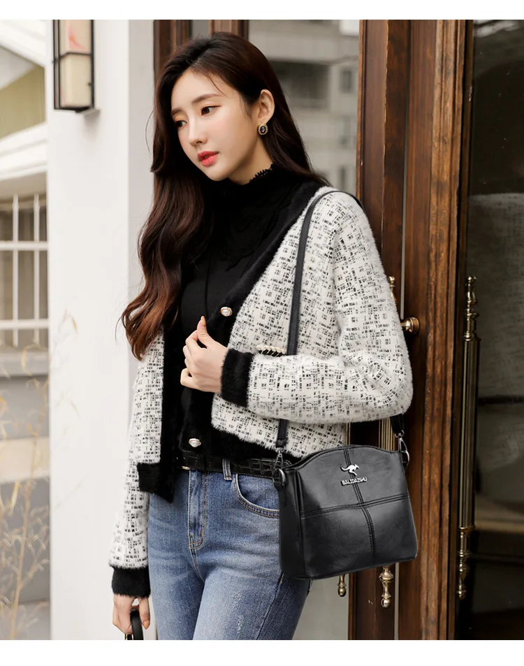 Color: Brown, Ships From: CHINA - Women Embroidery Tote Bag High Quality Leather Ladies Handbags 2022 Women Shoulder Bag Small Crossbody Bags For Women Sac a Main
