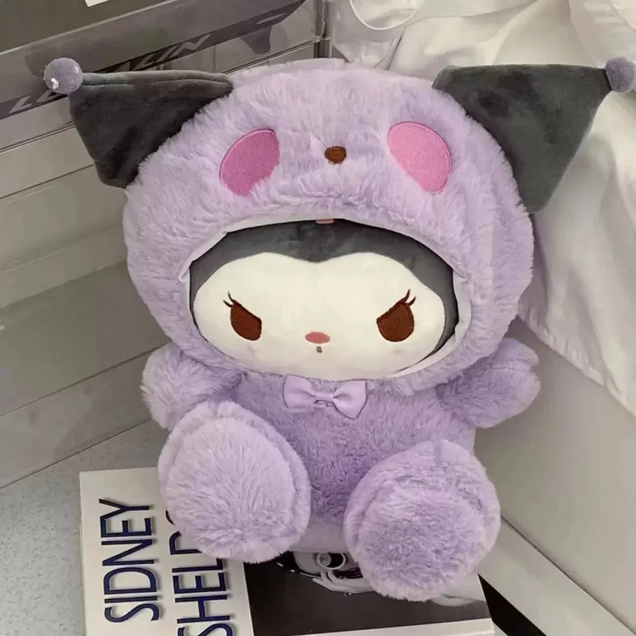 Color: green - Sanrio Kuromi Plush Toy30cm Cinnamoroll Melody Stuffed Doll Comfortable And Soft Plush Toy Valentine's Day Child Birthday Gift